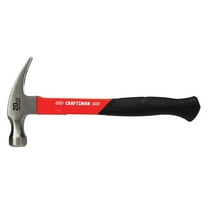Craftsman 20 oz. Claw Hammer Steel Head Fiberglass Handle 12.75 in. L Smooth Face