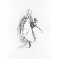 thumbnail image 3 of Stellar Design Studio 19x24 Black Modern Framed Museum Art Print Titled - Dance Figure 4, 3 of 5