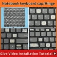 thumbnail image 1 of Replacement Keycap Key cap Hinge for Lenovo Ideapad S540-14IWL S540-14IML S540-14API S550-14 YOGA 340-14 540S-14 Keyboard 1 Keycap, 1 of 5