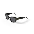 thumbnail image 3 of Christian Siriano Rx'able Womens Sunglasses, Penelope, Black, 54.5-19.0-141, 3 of 14