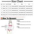 thumbnail image 2 of Sakmal Bikinis Swimsuits for Women 2025 Two Piece Sets Pink Twist Front High Waisted Swimwear Push Up Triangle Swimsuit Sets, 2 of 6