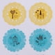 thumbnail image 4 of 5 Hojas de Etiquetas Adhesivas Elegante de Multicolores para Etiquetas Engomadas de Embalaje de Regalo Sunnimix Etiquetas engomadas redondas del cordón, 4 of 8
