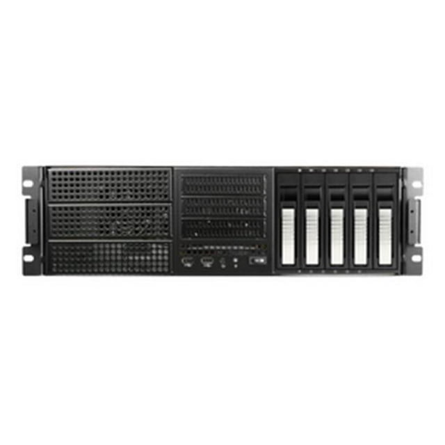 3U Eatx Rugged Rackmount 5 x 3.5 In. Hotswap Chassis Silver