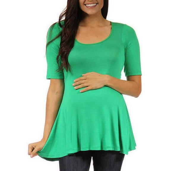 24/7 Maternity Women's 3/4-sleeve Tunic