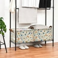 thumbnail image 3 of Yayeee Foldable Storage Basket for Shelves with Handles Waterproof Cloth Bins, Cute Animals, 3 of 7