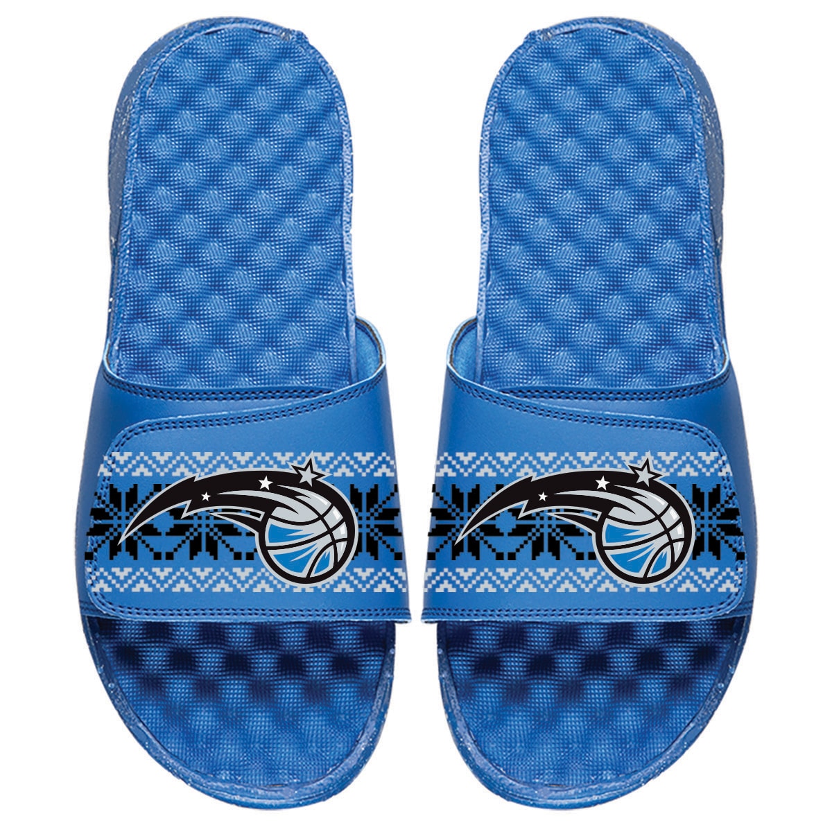 Orlando Magic ISlide Ugly Sweater Slide Sandals Royal