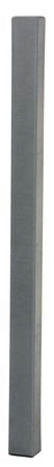 Vestil Manufacturing PVC-A-3-GY 3 in. PVC Corner Guard with Aluminum Insert, Gray