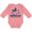 Mauve, variant on Memorial Day Grunge Remembering Those We Have Lost Boys or Girls Long Sleeve Baby Bodysuit