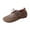 Brown, variant on Xfvqtps Womens Lace up Flats Vintage Casual Flat Shoes Comfortable Walking Shoes Soft Sole Slip Resistant Shoes Black