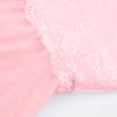 thumbnail image 4 of Nnhblu Women's Fashion Sling Soild Lingerie Lace Bow Mesh Nightdress Nightgowns for Women Deals Clearance Sleepwear for Women Pink - M, 4 of 9