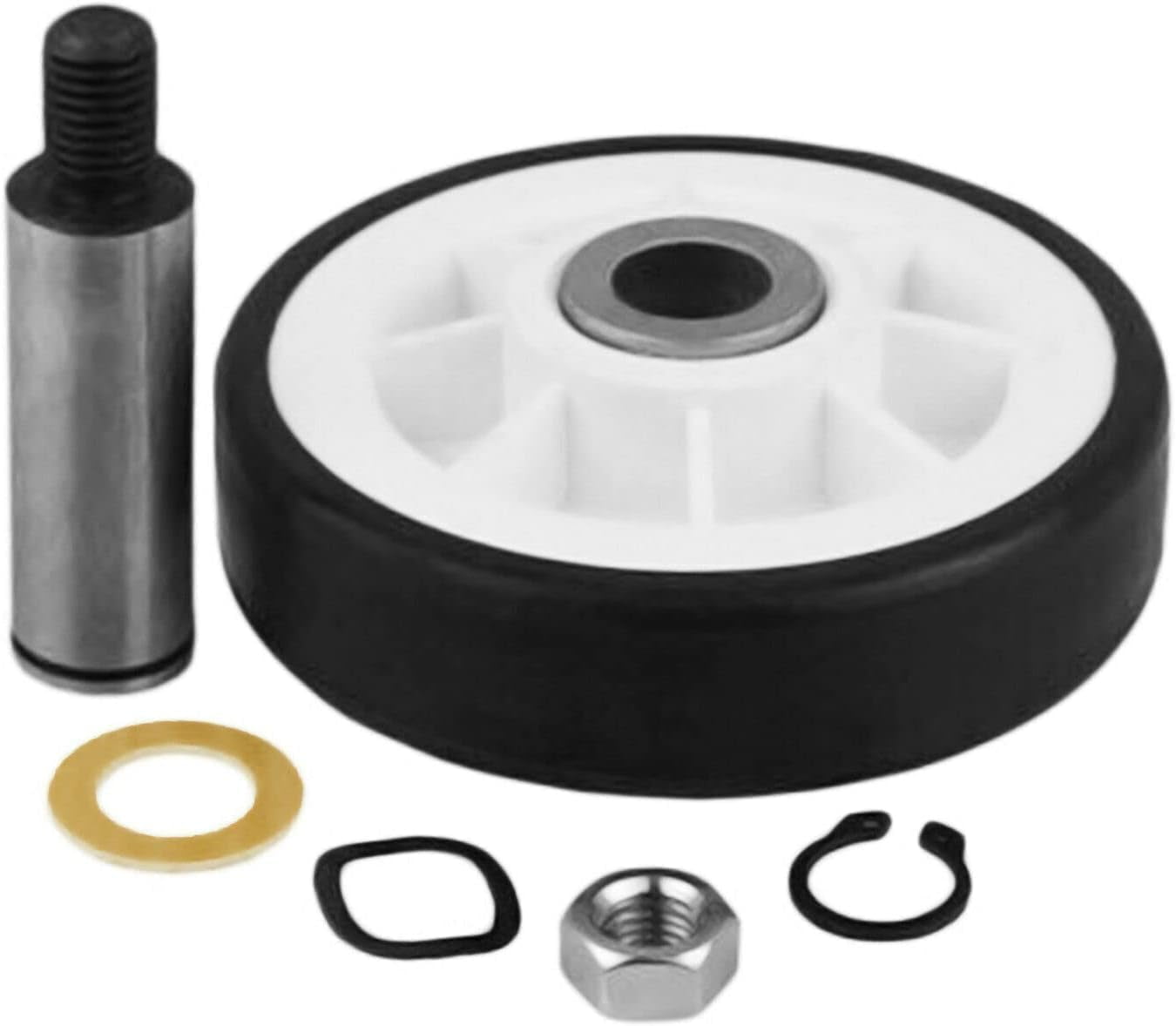 Scaroo 303373K Dryer Drum Roller Support Wheel Kit Whirlpool 10-Pack