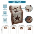 thumbnail image 6 of Texas Star Vintage Table Runner 120 Inches Long Farmhouse Dress Scarves, Bless Our Home Western Stars Country Dining Tablerunner for Coffee Table/Kitchen Island/Party Décor, 13" x 120", 6 of 8