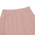 thumbnail image 6 of Linen Shorts for Women, Audhol Shorts for Women Wide Leg Linen Knee Length Summer Casual Long Shorts Loose High Waisted Short with Pockets Wide Leg Shorts for Women Pink 2XL, 6 of 7