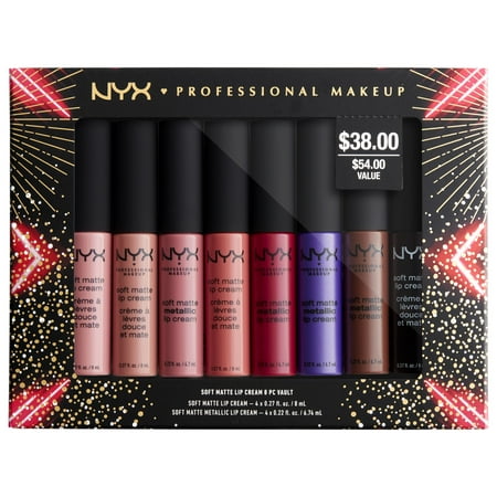 ($54 Value) NYX Professional Makeup Soft Matte Lip Cream (Best Cream For Upper Lip Lines)