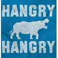 thumbnail image 2 of Funny Hungry Hangry Hippos Hoodie Sweatshirt Women Men Brisco Brands S, 2 of 7