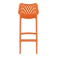 thumbnail image 4 of Compamia Air Patio Bar Stool in Orange (Set of 2), 4 of 7