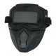 thumbnail image 4 of Casco, protección para la cabeza, equipo de trabajo, protección completa, protector desmontable, gran visión, anti-accidentes. Sin luz, 4 of 9