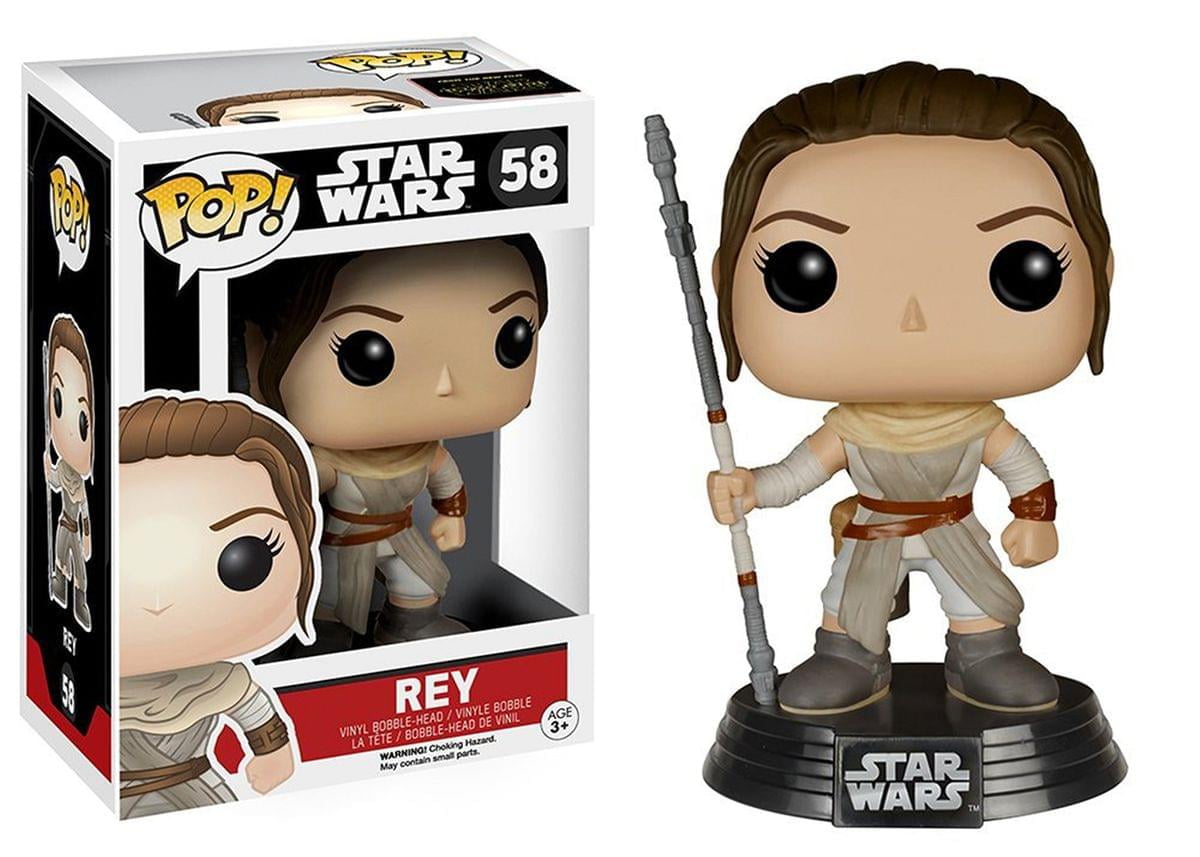 Star Wars The Force Awakens Funko POP Vinyl Figure Rey - Walmart.com - Walmart.com