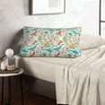 thumbnail image 6 of Lsque Sea Animal Pattern Pillow Case – Soft & Cozy Throw Pillow Cover, Hypoallergenic Cushion Case for Sleeping Women with Envelope Closure-16"x24", 6 of 6