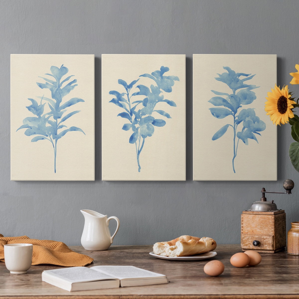 Verditer Fig I Premium Gallery Wrapped Canvas - Ready to Hang - 24 x 36 Each