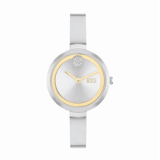 電池交換済 MOVADO モバード エスペランサ ミュージアム レディース Movado Esperanza Museum Series Ladies Watch 0606043 - Silver-Tone