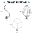 thumbnail image 2 of Juego de accesorios de acero inoxidable de 3 piezas para KitchenAid 5-6QT, 2 of 7
