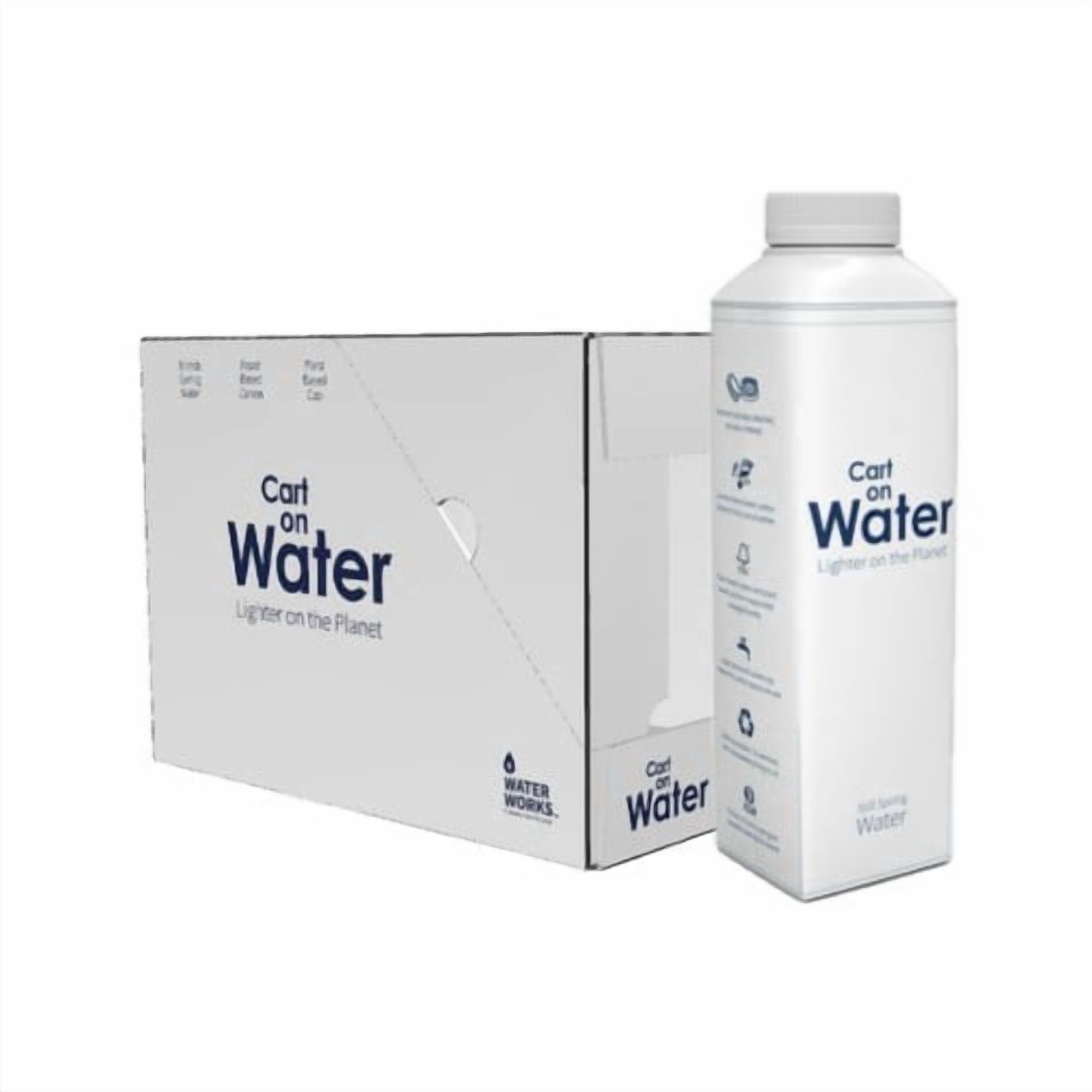 Carton Water Still Spring Water in a Box 12 x 500ml, British Import (Pack of 2)