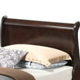 thumbnail image 2 of Glory Furniture Louis Phillipe Twin Bed in Cappuccino Color, 2 of 7