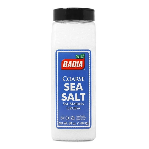 Sea Salt Coarse - 38 oz - Badia Spices
