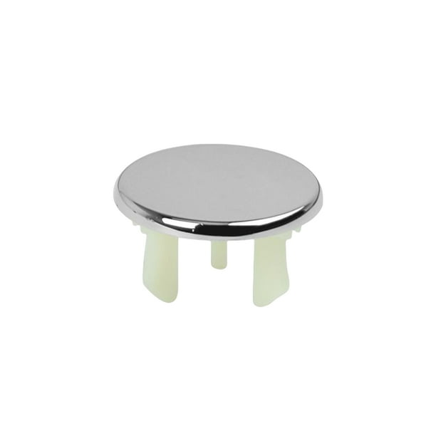 Toystoory 6 piezas de anillos de cubierta de desbordamiento de fregadero de estilo moderno de oficina con filtro cocina baño lavabo agujero insertar tapa Accesorios de baño Sólido de una sola capa Toystoory HA012004-02