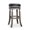Gray, variant on 30" White Bar Stool, Variety of Finishes / Customize Your Space