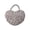 C, variant on Trendy Floral Heart Makeup Quilted Large Capacity Cosmetic Case for Travel Storage Ladies