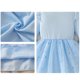 thumbnail image 5 of Vestido de cuello redondo y manga larga para niñas Vestido de cuello redondo y manga larga para niñas Falda de malla elegante Vestido de princesa elegante para niñas pequeñas Vestido de poliéster para, 5 of 6
