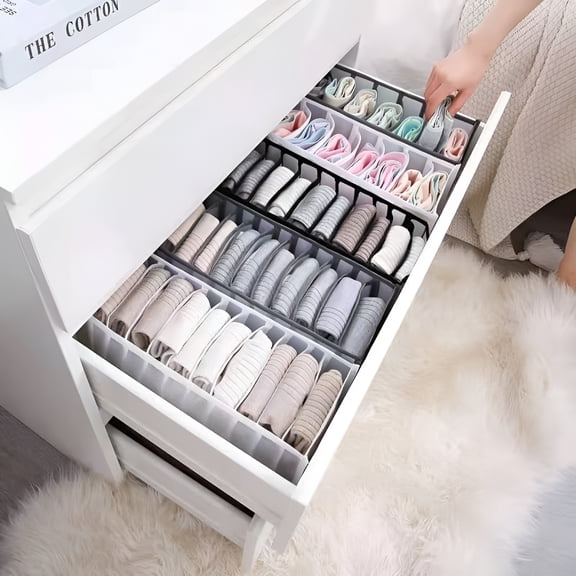 LAMIRO Underwear Bra Organizer Storage Box Drawer Closet Organizers Divider Boxes