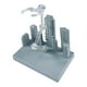 thumbnail image 1 of Base de exhibición de escena urbana, soporte para figura de acción, base de diorama urbano con doble Gris 10x65x8cm, 1 of 9