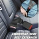 thumbnail image 3 of Paquete de 2 extensores universales para cinturón de seguridad de coche, correa extensora de cinturón de seguridad ajustable de 23 cm (gris), 3 of 5