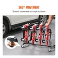 thumbnail image 3 of VEVOR Car Dolly Rack Hydraulic Trolley Jack Stand Organizer 4-Dolly Capacity, 3 of 9