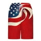 thumbnail image 2 of Pantalones Cortos Casuales para Hombre Imprimir con Bolsillos Pantalones de Playa de Cintura Elástica, Pantalones Cortos de Cintura Elástica para Hombre, 2 of 6