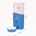 thumbnail image 2 of Jinsinto 600ml Hanging Rabbit Drinker Automatic Rabbit Water Dispenser Hanging Water Dispenser for Cats Hamster Rabbits Blue, 2 of 5