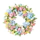 thumbnail image 2 of Guirnalda colgante de colorida de 45 cm, guirnalda de rosas artificiales para pared, fiesta, decoración de granja o Acción de ., 2 of 8