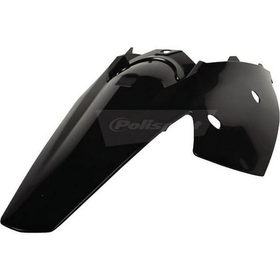 Polisport Rear Fender W/Panel (Black) - 8561300001