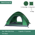 thumbnail image 3 of SAYFUT Waterproof 2-3 Person Tent Backpacking Hiking Camping Tent Sun Shelter, 3 of 4