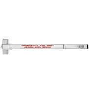 Dynasty Hardware Commercial Door Push Bar Panic Exit Device With Alarm Sprayed Aluminum