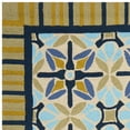 thumbnail image 3 of SAFAVIEH Four Seasons Alvena Geometric Area Rug, Tan/Blue, 5' x 8', 3 of 5