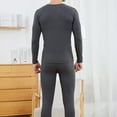 thumbnail image 4 of ZVNAΖH Mens Thermal Underwear Sets Inner Fleece Sport Base Layers Winter Warm Long Johns and Tops, Sizes L-4XL, 4 of 5