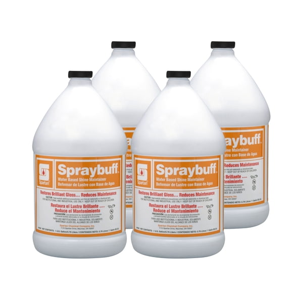 Spartan Spraybuff Floor Care - Gal. , 4/cs
