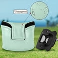 thumbnail image 6 of Haosy Pastel Green Golf Mallet Putter Cover Strong Magnetic Leather Golf Club Headcover Closure, 6 of 7