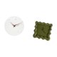 thumbnail image 5 of Reloj de pared cuadrado silencioso para el hogar, la cocina, la oficina, , el baño, la casa de campo o el aula. Fácil de leer. Adorno colgan, 5 of 8