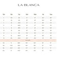 thumbnail image 3 of La Blanca Women's Plus Floral Prism Palm High Waist Side Sash Ties Swim Bottom-Black / 22W, 3 of 3