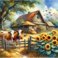 thumbnail image 1 of 5D DIY Vida Granja Del Arte Artesanal 40x40cm, 1 of 9